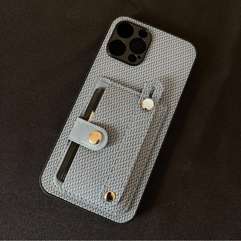 ๐ข FREE WITH ANY PURCHASE OVER $10 IPhone 12 Pro Max Wallet Case With Hand Loop - Picture 1 of 15